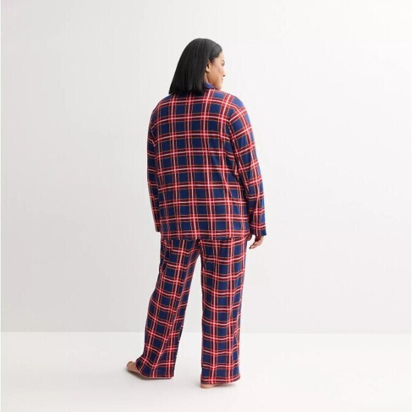 SEALED ~ Jammies For Your Families Tolli Tartan Plaid Pajama Set - 3X - Picture 2 of 6